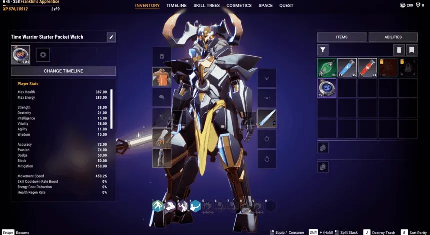 Environnement futuriste