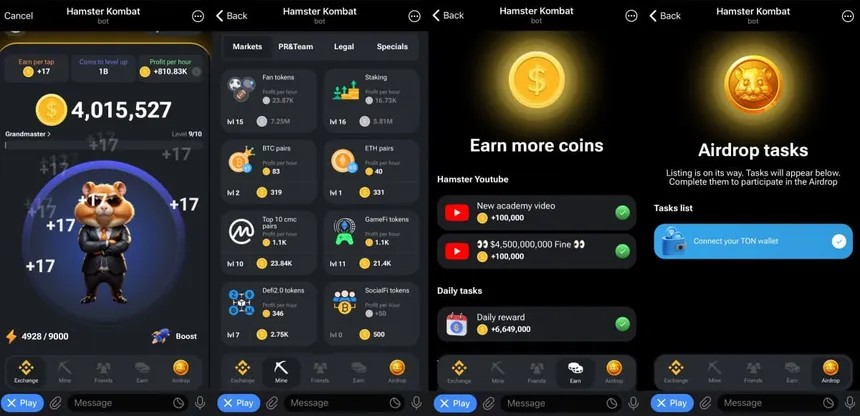 Missions quotidiennes