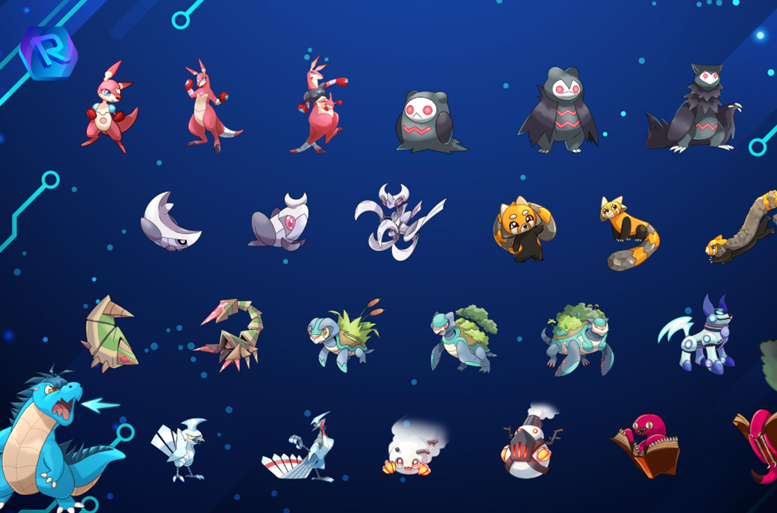 Capture d'écran Revomon - Créatures